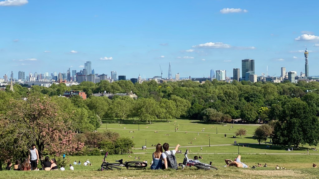 Where can you go when the sun is bright in London?